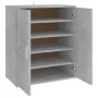 Holzwerkstoff Schuhschrank betongrau 60x35x70 cm von vidaXL, Schuhregale und Schuhorganisatoren - Ref: Foro24-808922, Preis: ...