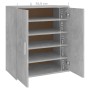 Holzwerkstoff Schuhschrank betongrau 60x35x70 cm von vidaXL, Schuhregale und Schuhorganisatoren - Ref: Foro24-808922, Preis: ...