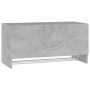 Armario de madera contrachapada gris hormigón 70x32,5x35 cm de vidaXL, Armarios roperos - Ref: Foro24-808246, Precio: 40,32 €...