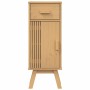 Conjunto de Muebles de Baño 4 pcs Marrón 114 x 43 x 73.5 cm