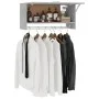Betongrauer Sperrholzschrank 70x32,5x35 cm von vidaXL, Kleiderschränke - Ref: Foro24-808246, Preis: 38,60 €, Rabatt: %