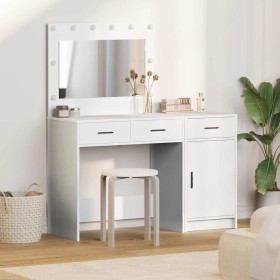 Mesa de tocador con cajón 2 pcs 40 x 41 x 75 cm
