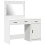 Mesa de tocador con cajón 2 pcs 40 x 41 x 75 cm