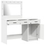 Mesa de tocador con cajón 2 pcs 40 x 41 x 75 cm