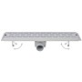 Linear shower drain 2 pieces bubble 730x140 mm stainless steel by vidaXL, Drains - Ref: Foro24-275967, Price: 91,09 €, Discou...