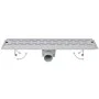 Lineare Duschrinne 2 Stück Blase 730x140 mm Edelstahl von vidaXL, Abflüsse - Ref: Foro24-275967, Preis: 89,64 €, Rabatt: %