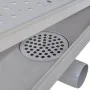 Lineare Duschrinne 2 Stück Blase 730x140 mm Edelstahl von vidaXL, Abflüsse - Ref: Foro24-275967, Preis: 89,64 €, Rabatt: %