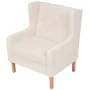 Set of 2-piece cream white fabric sofas by vidaXL, Sofas - Ref: Foro24-274928, Price: 576,63 €, Discount: %