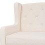 Set aus 2-teiligen Sofas cremeweißer Stoff von vidaXL, Sofas - Ref: Foro24-274928, Preis: 586,02 €, Rabatt: %
