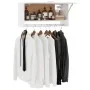 Weißer Sperrholzschrank 70x32,5x35 cm von vidaXL, Kleiderschränke - Ref: Foro24-808242, Preis: 39,45 €, Rabatt: %