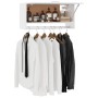 Weißer Sperrholzschrank 70x32,5x35 cm von vidaXL, Kleiderschränke - Ref: Foro24-808242, Preis: 39,82 €, Rabatt: %