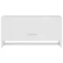 Weißer Sperrholzschrank 70x32,5x35 cm von vidaXL, Kleiderschränke - Ref: Foro24-808242, Preis: 39,45 €, Rabatt: %