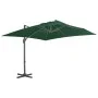 Garden umbrella with green portable base by vidaXL, Umbrellas - Ref: Foro24-276345, Price: 374,68 €, Discount: %