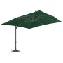 Garden umbrella with green portable base by vidaXL, Umbrellas - Ref: Foro24-276345, Price: 374,68 €, Discount: %