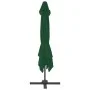 Garden umbrella with green portable base by vidaXL, Umbrellas - Ref: Foro24-276345, Price: 374,68 €, Discount: %