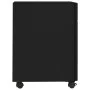 Mobile filing cabinet black steel 30x45x59 cm by vidaXL, Filing cabinets - Ref: Foro24-335984, Price: 136,72 €, Discount: %