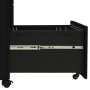 Mobile filing cabinet black steel 30x45x59 cm by vidaXL, Filing cabinets - Ref: Foro24-335984, Price: 134,20 €, Discount: %