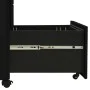 Mobile filing cabinet black steel 30x45x59 cm by vidaXL, Filing cabinets - Ref: Foro24-335984, Price: 136,72 €, Discount: %