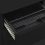 Mobile filing cabinet black steel 30x45x59 cm by vidaXL, Filing cabinets - Ref: Foro24-335984, Price: 136,72 €, Discount: %