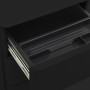 Mobiler Aktenschrank aus schwarzem Stahl 30x45x59 cm von vidaXL, Aktenschränke - Ref: Foro24-335984, Preis: 134,20 €, Rabatt: %