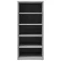 Schuhregal aus betongrauem Sperrholz, 31,5 x 35 x 70 cm von vidaXL, Schuhregale und Schuhorganisatoren - Ref: Foro24-808989, ...