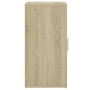 Schuhregalmöbel 2 Einheiten Sonoma-Eichensperrholz 32x35x70 cm von vidaXL, Schuhregale und Schuhorganisatoren - Ref: Foro24-8...