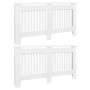 Radiator covers 2 units white MDF 152 cm by vidaXL, Accessories for heating radiators - Ref: Foro24-276004, Price: 187,91 €, ...