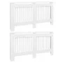 Radiator covers 2 units white MDF 152 cm by vidaXL, Accessories for heating radiators - Ref: Foro24-276004, Price: 201,39 €, ...