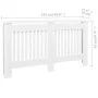 Heizkörperabdeckungen für 2 Einheiten aus weißem MDF, 152 cm von vidaXL, Zubehör für Heizkörper - Ref: Foro24-276004, Preis: ...