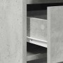 Mesa de tocador con cajón 2 pcs Gris 50 x 41 x 135 cm