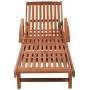 Sun loungers 2 units and solid acacia wood table by vidaXL, Loungers - Ref: Foro24-274662, Price: 412,31 €, Discount: %