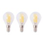 Lámpara de techo con 3 bombillas LED de filamento 12 W