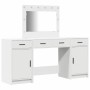 Mesa de tocador con cajón 3 pcs 40 x 41 x 75 cm