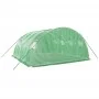 Greenhouse with green steel structure 16 m² 4x4x2 m by vidaXL, Greenhouses - Ref: Foro24-3188061, Price: 209,22 €, Discount: %