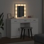Mesa de tocador con cajón 3 pcs 50 x 41 x 135 cm