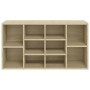 Banco zapatero contrachapada color roble 103x30x54,5 cm by vidaXL, Shoe racks and shoe organizers - Ref: Foro24-803293, Price...