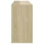Banco zapatero contrachapada color roble 103x30x54,5 cm by vidaXL, Shoe racks and shoe organizers - Ref: Foro24-803293, Price...