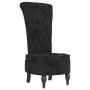 High back armchair with black velvet buttons by vidaXL, Easy chairs - Ref: Foro24-352468, Price: 165,47 €, Discount: %
