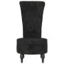 High back armchair with black velvet buttons by vidaXL, Easy chairs - Ref: Foro24-352468, Price: 165,47 €, Discount: %