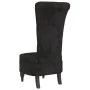 High back armchair with black velvet buttons by vidaXL, Easy chairs - Ref: Foro24-352468, Price: 165,47 €, Discount: %