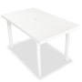 Garten-Essset 7-teilig aus weißem Kunststoff von vidaXL, Gartensets - Ref: Foro24-275075, Preis: 643,85 €, Rabatt: %