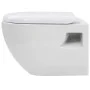 Wand-WC mit verstecktem Keramik-Spülkasten weiß von vidaXL, Badezimmer - Ref: Foro24-275791, Preis: 328,76 €, Rabatt: %