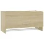 Armario de madera contrachapada color roble Sonoma 70x32,5x35cm de vidaXL, Armarios roperos - Ref: Foro24-808245, Precio: 36,...