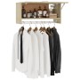 Sonoma Eiche Farbe Sperrholzschrank 70x32,5x35cm von vidaXL, Kleiderschränke - Ref: Foro24-808245, Preis: 37,26 €, Rabatt: %