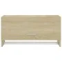 Armario de madera contrachapada color roble Sonoma 70x32,5x35cm de vidaXL, Armarios roperos - Ref: Foro24-808245, Precio: 36,...