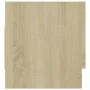 Armario de madera contrachapada color roble Sonoma 70x32,5x35cm de vidaXL, Armarios roperos - Ref: Foro24-808245, Precio: 36,...