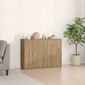 Vitrina Roble artisan 60 x 31 x 84 cm Madera contrachapada