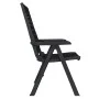 Neuner-Set Garten-Essgruppe aus anthrazitgrauem Kunststoff. von vidaXL, Gartensets - Ref: Foro24-276181, Preis: 770,21 €, Rab...