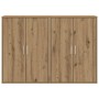 Vitrina Roble artisan 60 x 31 x 84 cm Madera contrachapada