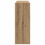 Vitrina Roble artisan 60 x 31 x 84 cm Madera contrachapada